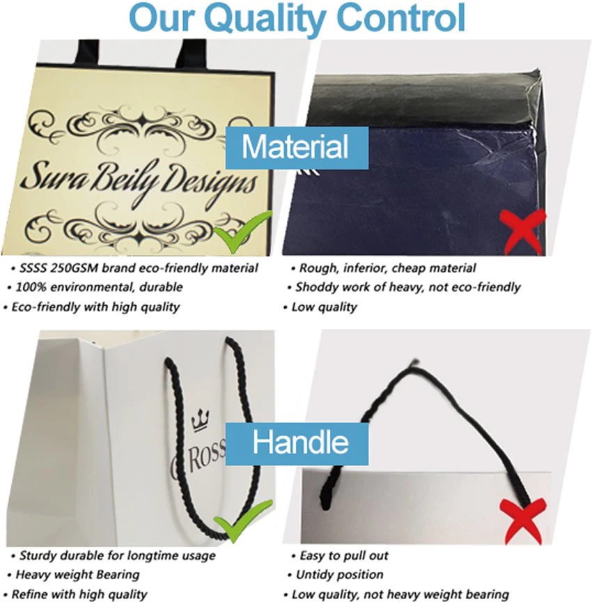Minglai quality paper bag control