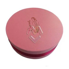 A scatula di profuma si mette grandi scatuli di carta di carta tonda